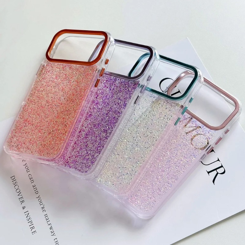 Metal Photo Panel - Etui na telefon z motywem łusek